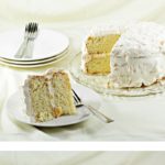 Peachy Keen Cake with Cool Whip Frosting requires a boxed cake mix, canned peaches, peach yogurt and Cool Whip. It makes a boxed cake mix taste homemade.