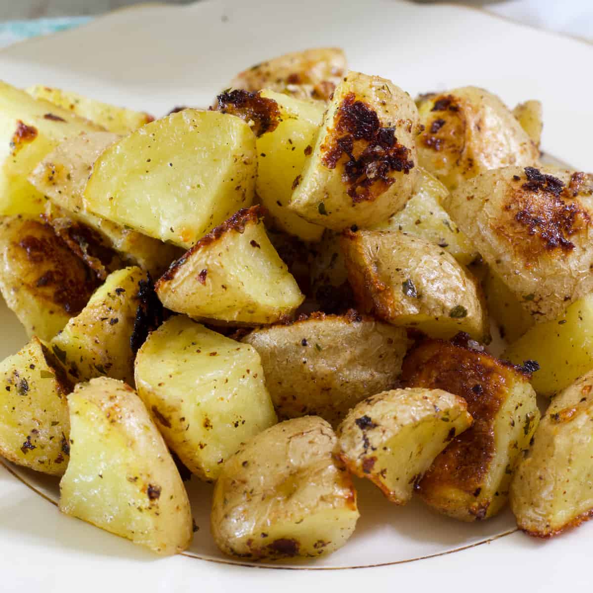 Crispy Roasted Ranch Potatoes - Mindy's Cooking Obsession