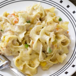Homemade Tuna Helper Creamy Pasta - Mindy's Cooking Obsession