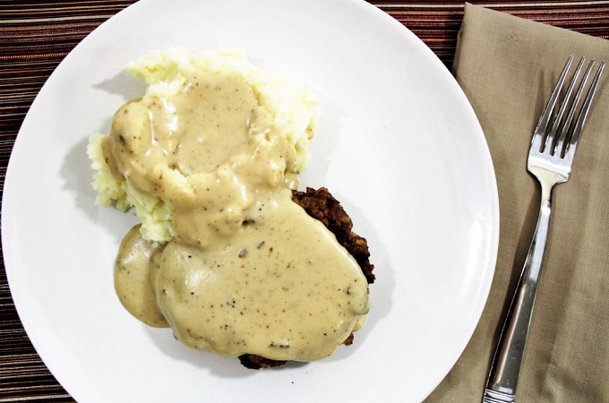 Chicken Fried Steak & Country Gravy is delicious and easy to make at home. You do not have to go to a restaurant to eat this classic comfort food.