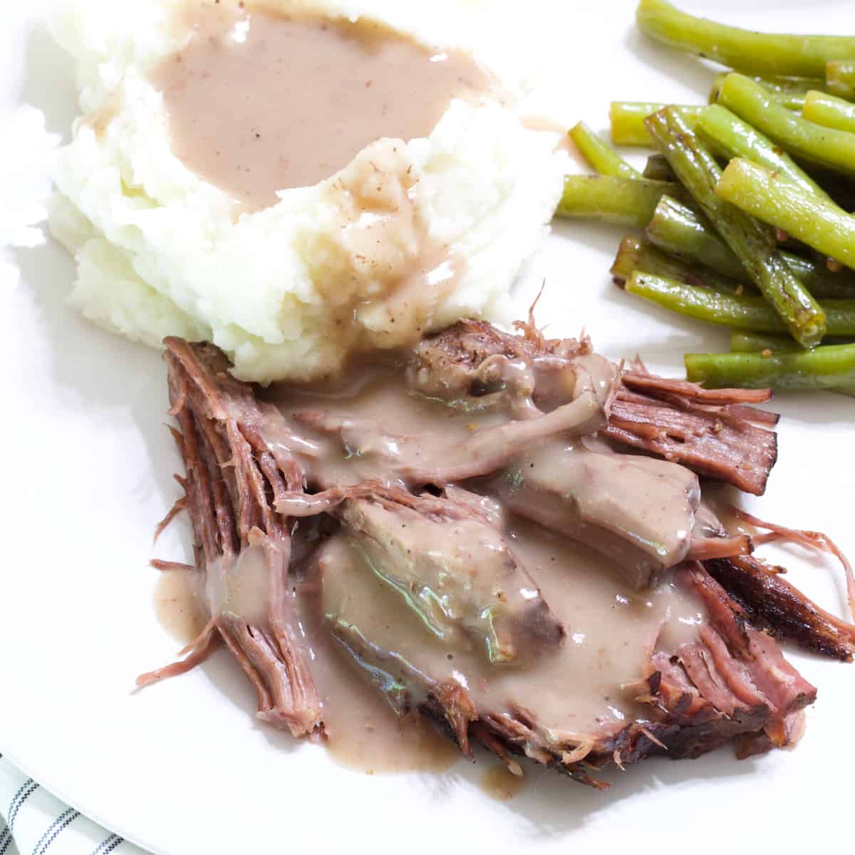 Crock Pot Roast Beef & Brown Gravy (without Lipton soup) Mindy's