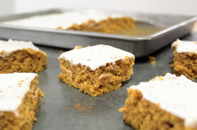 pumpkin sheet cake