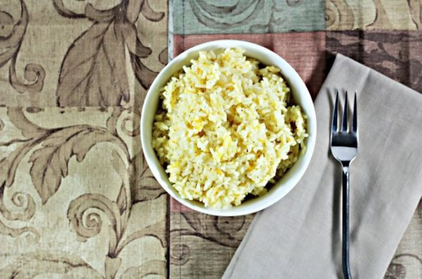 Orange Sticky Rice - Mindy's Cooking Obsession