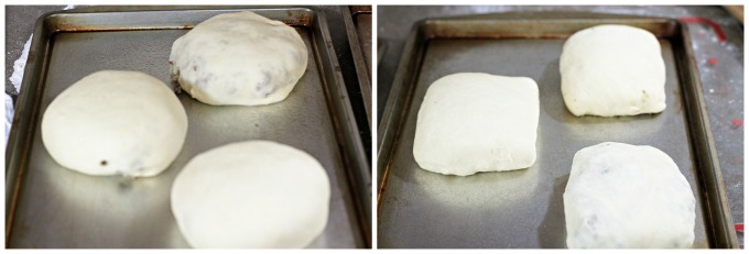 Bierocks are a soft yeast dough pastry sandwich filled with cabbage, ground beef, onion, and cheese. This dish is popular among the German community.