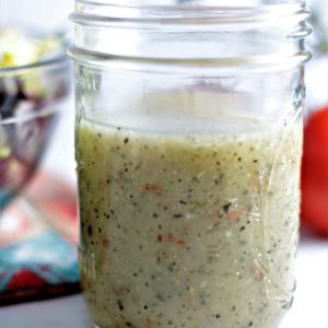 Olive Garden Creamy Italian Dressing (copycat) transforms store bought salad dressing into a creamy and tangy dressing like the popular restaurant.