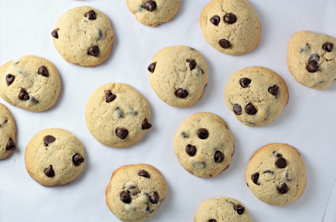 Perfect Chocolate Chip Cookies are fluffy and cake-like. I was inspired to change the traditional chewy cookies into cake-y cookies that are so delicious!