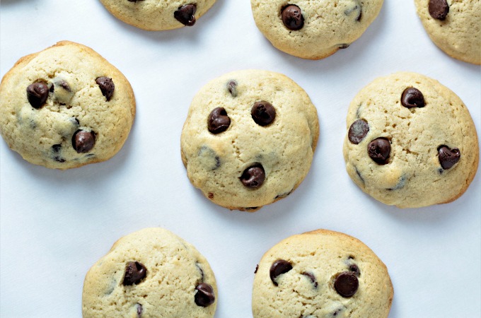 Perfect Chocolate Chip Cookies are fluffy and cake-like. I was inspired to change the traditional chewy cookies into cake-y cookies that are so delicious!