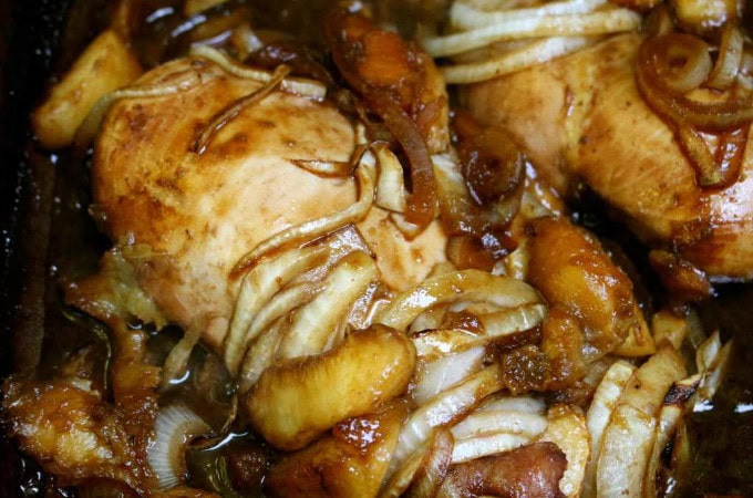 35 Amazing Grilled Chicken Recipes has grilled chicken in the form of kabobs, salads, sandwiches, wings, thighs, breasts, and even a mashed potato bowl.