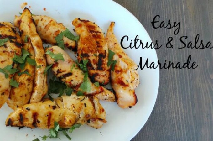 35 Amazing Grilled Chicken Recipes has grilled chicken in the form of kabobs, salads, sandwiches, wings, thighs, breasts, and even a mashed potato bowl.