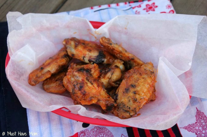 35 Amazing Grilled Chicken Recipes has grilled chicken in the form of kabobs, salads, sandwiches, wings, thighs, breasts, and even a mashed potato bowl.
