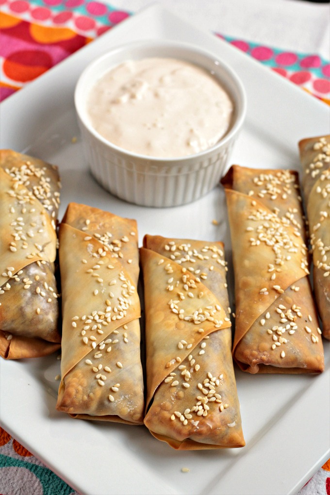 Baked Cheeseburger Egg Rolls are an American twist on this Asian classic. Ground beef, onion, cheese Worcestershire sauce, and mustard in a wonton wrapper.