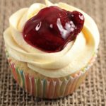 Strawberry Cheesecake Cupcakes transform a boxed white cake mix into a delicious treat with premade cheesecake filling and strawberry pie filling. So easy!