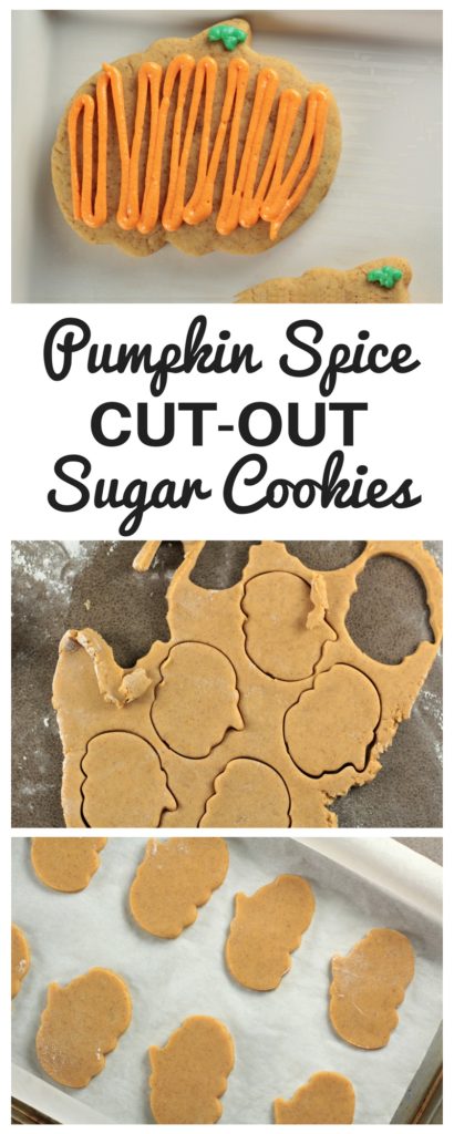 Pumpkin Spice Sugar Cookies are easy to roll and cut out into your favorite shapes. The dough is tasty and easy to work with. A great seasonal cookie!