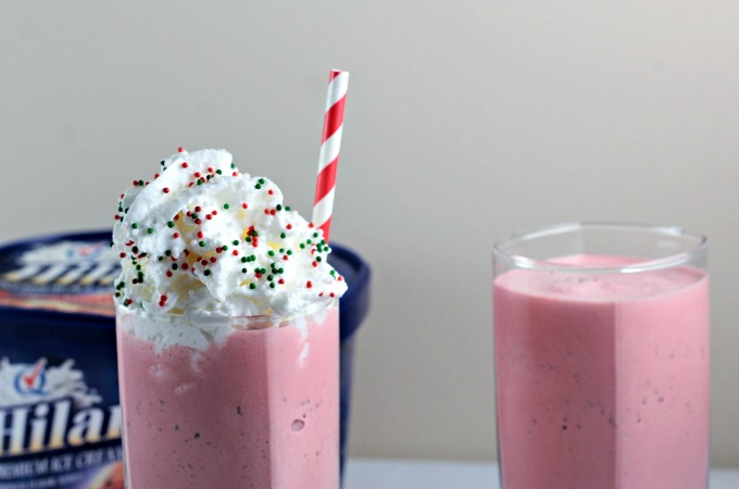 Red Velvet Milkshake combines ice cream and milk to make a delicious and creamy homemade shake. Top with whipped cream for a restaurant style treat!