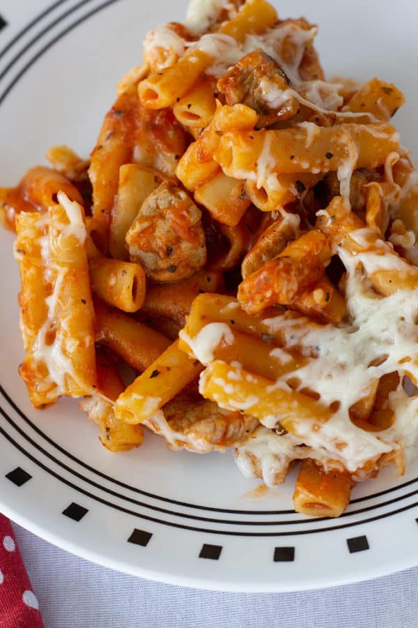 Stovetop Italian Pork Ziti Mindy's Cooking Obsession