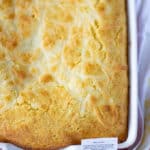 Jalapeno Pepper Jack Cornbread is a spicy treat made with boxed corn muffin mix and yellow cake mix along with jalapenos and pepper jack cheese!