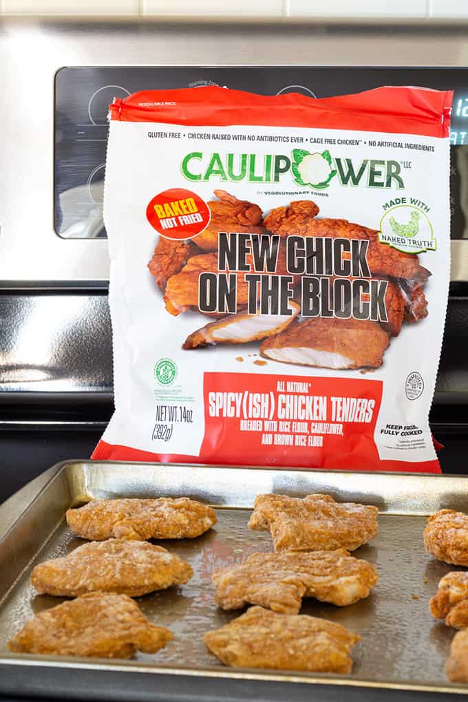 We love Making Mealtime Fast with CAULIPOWER Chicken Tenders. Not only that, these baked little nuggets can be on the table in under 20 minutes!