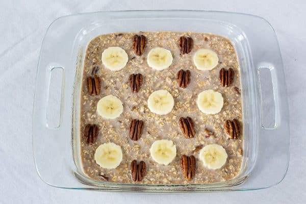 Chocolate Banana Nut Baked Oatmeal - Mindy's Cooking Obsession
