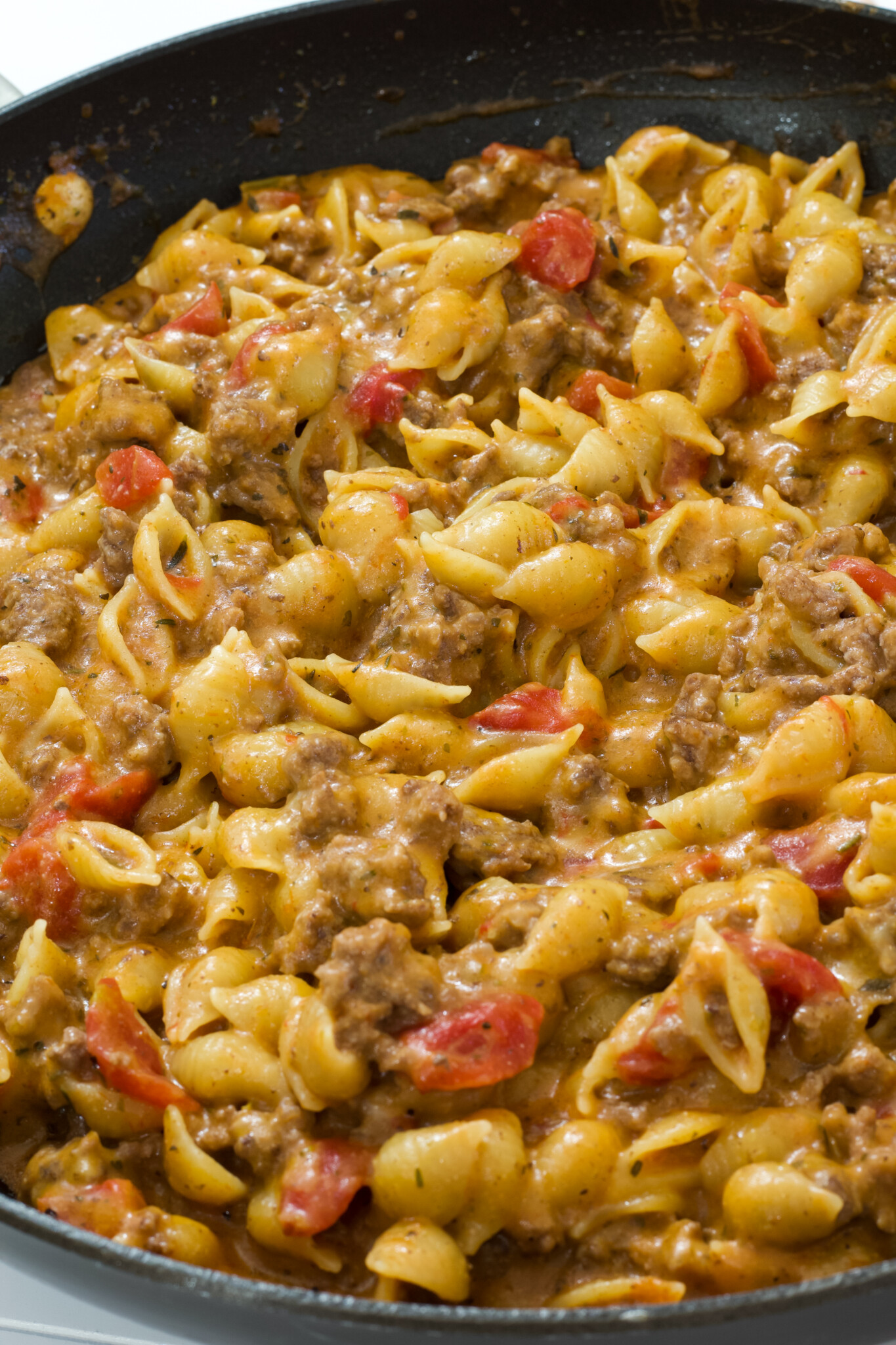 Homemade Hamburger Helper Cheesy Italian Shells Mindy's Cooking Obsession