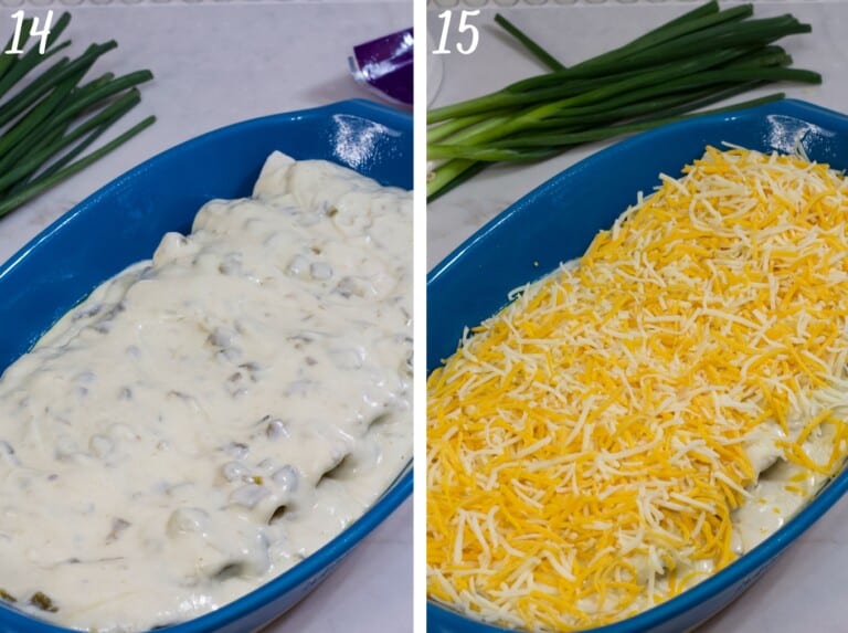 Easy Low Carb Sour Cream Chicken Enchiladas Recipe Mindy's Cooking