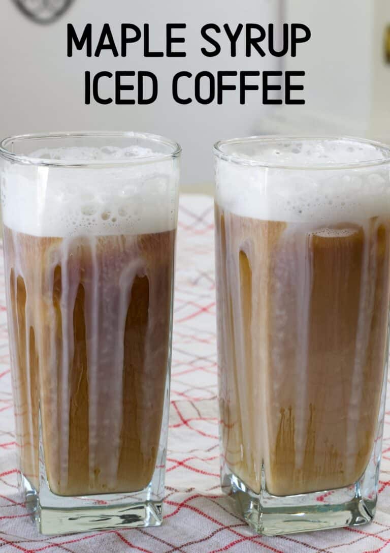 Maple Syrup Coffee Recipe (hot or iced) Mindy's Cooking Obsession