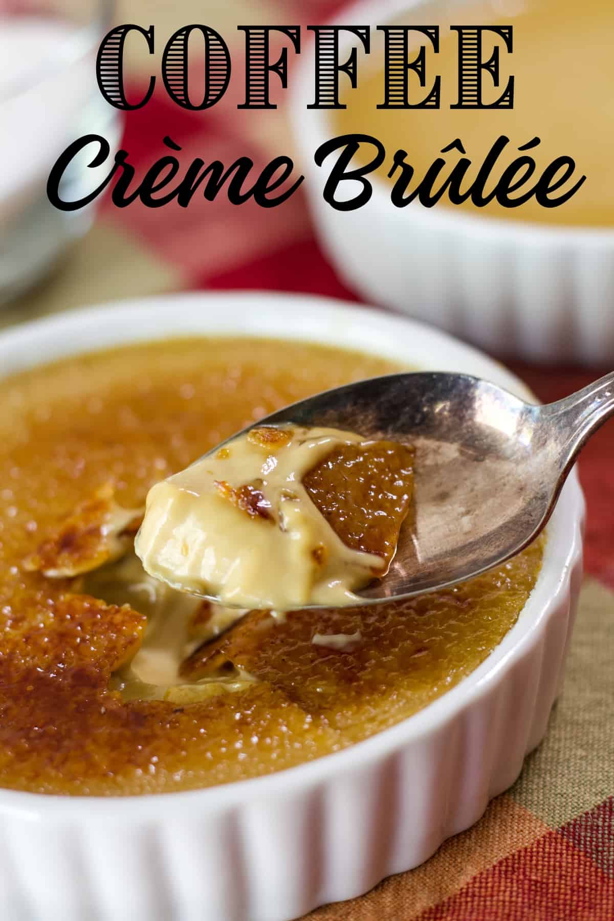 Easy Coffee Creme Brulee Recipe (it is so simple!) is an impressive French dessert that cam be made ahead so it is perfect for entertaining. via @mindyscookingobsession