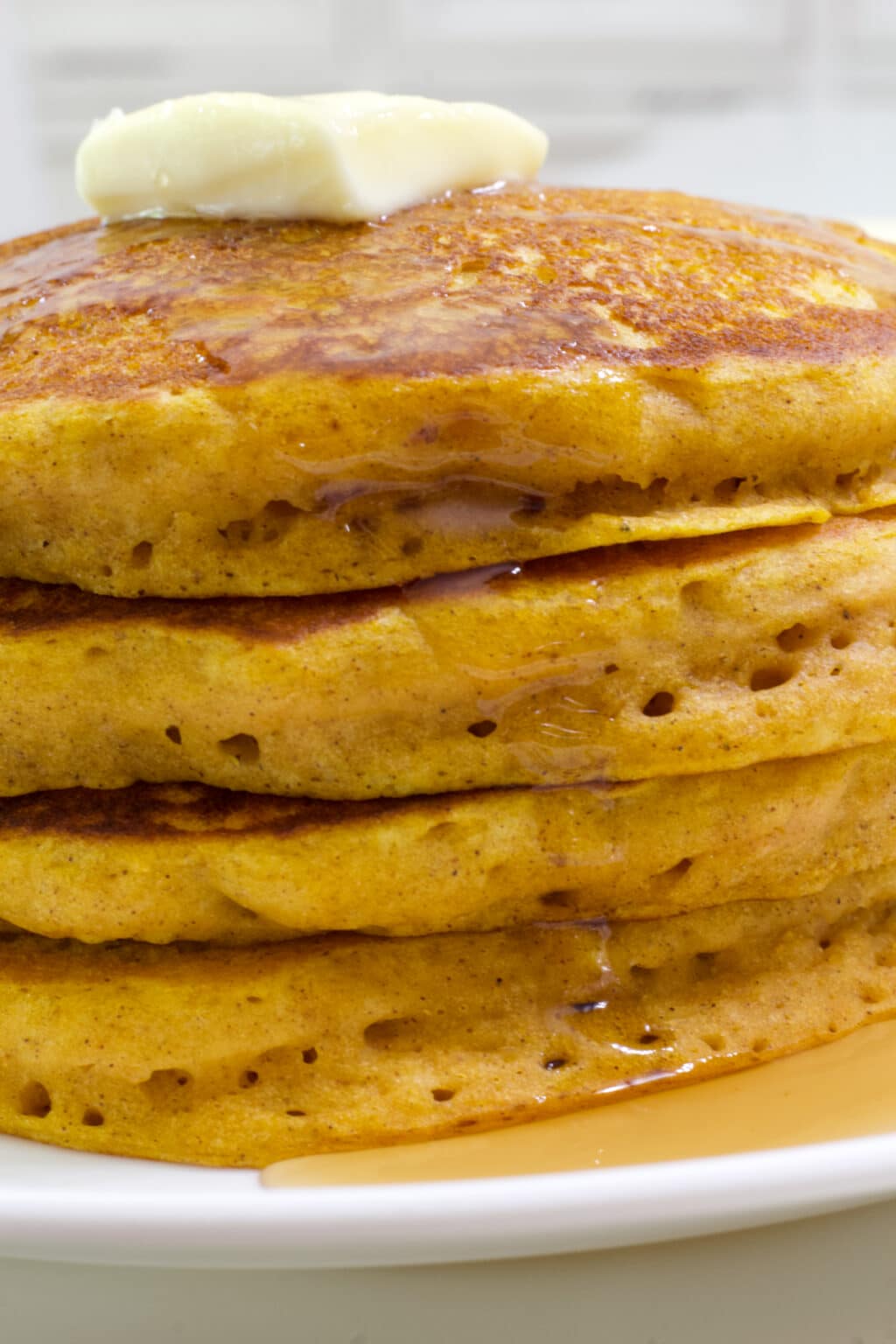 Easy Pumpkin Pancakes Recipe (with Pancake Mix) - Mindy's Cooking Obsession
