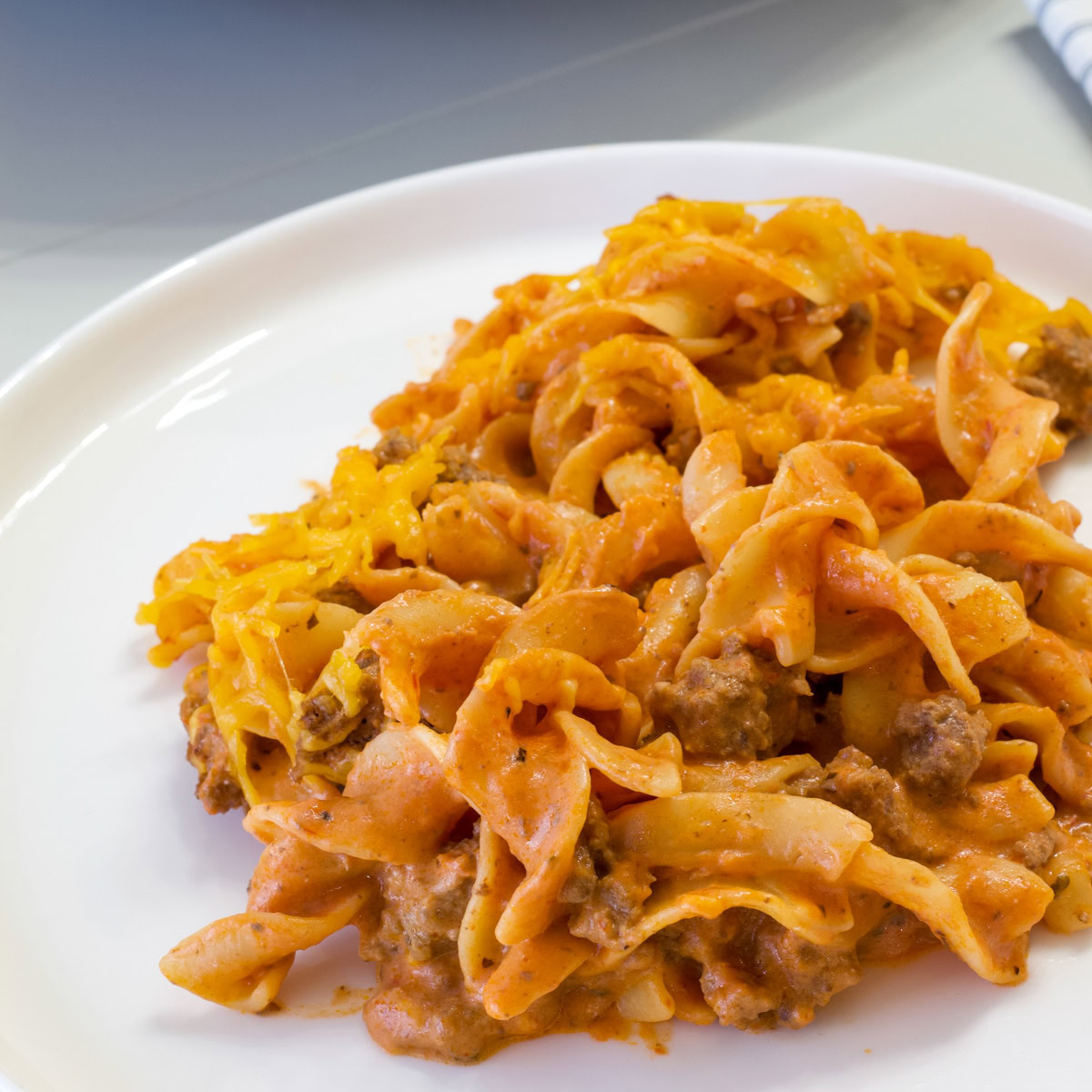 Old Fashioned Hamburger Casserole