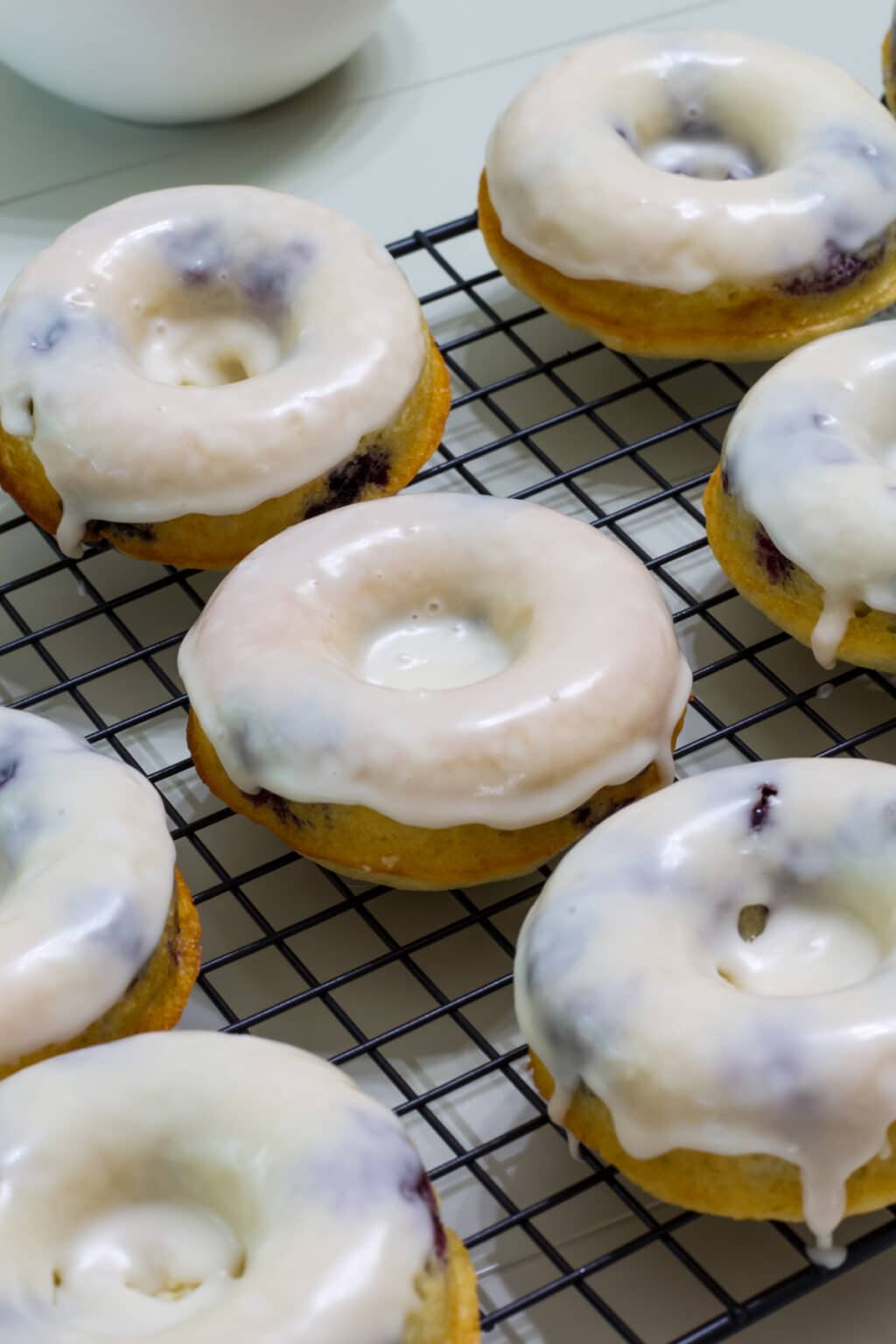 Best Homemade Blueberry Donuts (baked not fried) Mindy's Cooking