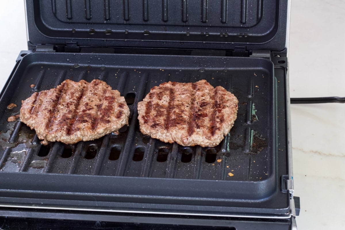 Foreman Grill Hamburger Mindy's Cooking Obsession