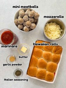 Meatball Sliders with Hawaiian Rolls - Mindy's Cooking Obsession