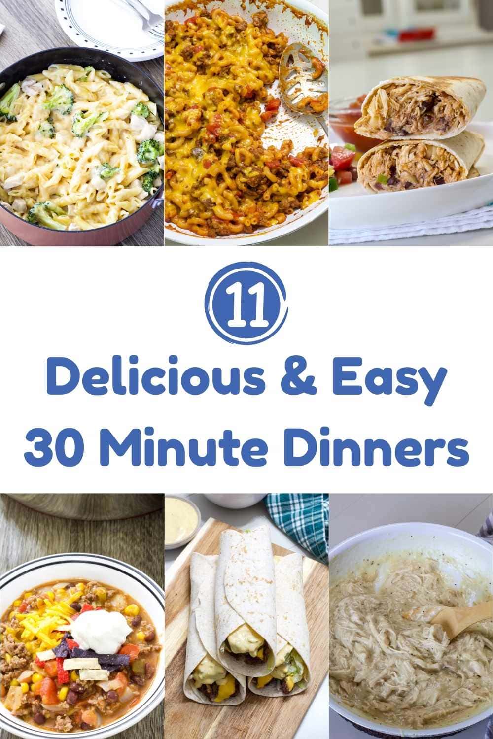 11 Easy 30-Minute Dinners for Busy Weeknights (Pick One for Tonight ...