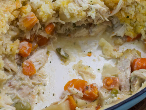 Easy Chicken Cobbler (No Canned Soup)