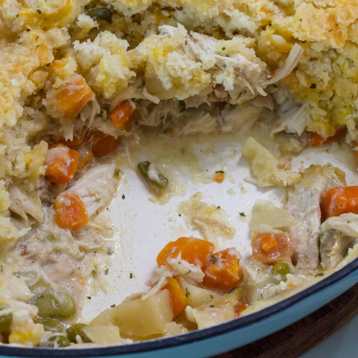 Easy Chicken Cobbler (No Canned Soup)
